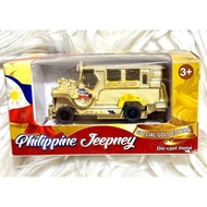 Philippine Jeepney Special Gold Edition Die-Cast Metal