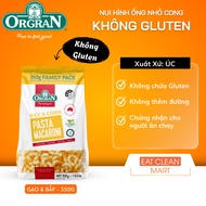 Small Tubular Pasta Made From Rice & Gluten-FREE Orgran Corn - GLUTEN FREE Rice & Corn Macaroni - 25