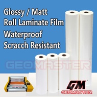 Hot Laminate Roll Film Glossy / Matt , Roll Laminator Film , Roll Laminate FIlm