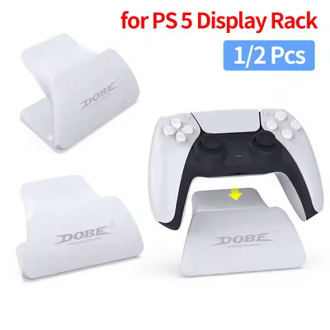 1/2 Pcs Gamepad Desktop Stand Bracket for PS5 Wireless Controller Display Rack Holder Gamepad Mount 