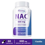 Xemenry Health NAC 600mg N-Acetyl Cysteine VegCapsules (glutathioneskin N acetyl cysteine beauty lun