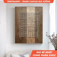 Wall painting, Brown Minimalist Painting Wabi Sabi Art Brown Wall Art 3D Texture Painting Brown Abst