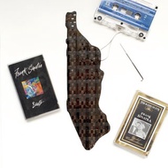 纽约城市剪影地图海报卡带编织 紅點設計 館藏 |生日礼 曼哈頓