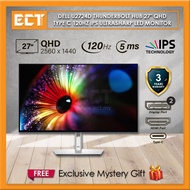 Dell U2724D U2724DE Thunderbolt HUB 27" QHD (2560 x 1440) Type C 120Hz IPS UltraSharp LED Monitor (D