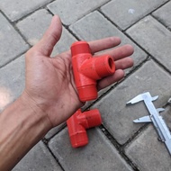 Discharge pipe connector 3 way 5 hp 7,5 hp compressor pipe connector T