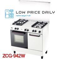 Zanussi ZCG-942W/ZCG-932W/ZCM-932X/ZCG-930W/ZCG-940W/ZCG-530W Free Standing Gas Cooker