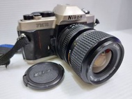 Nikon FM10 單眼底片相機 NIKON NIKKOR 35-70mm F3.5-4.8 鏡頭 閃光燈 相機包