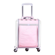 YQ27 Pet SearchPETSEEKNew Summer Breathable Pet Trolley Bag Cat Bag Cat out Portable Cage Space Capsule