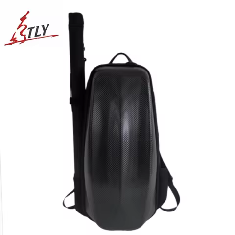 High-quality PC violin case, violin backpack case, portable for 4/4 violins, factory direct sales, v
