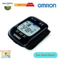 Omron wrist blood pressure monitor HEM-6230 Series Black HEM-6233T direct from Japan