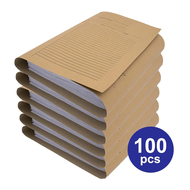 Lion File | Brown Minute File / Brown Paper File 150gsm (25pcs/pkt OR 100pcs/pkt)