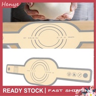 henye-my Reusable Silicone Baking Mat Easy Bread with Long Handles Sling for Dutch Oven  Transferrin