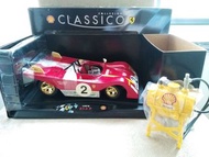 Shell Classico Ferrari 312P 模型車