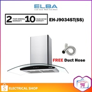 Elba Cooker Hood EH-R9033(BK) / EHR9033BK Hood Chimney LED / INFINITO EH-J9034ST(SS) / EHJ9034STSS (