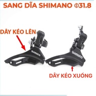 SHIMANO TOURNEY FD-TZ500, FD-TZ510 bicycle disc shifter, pull-up type