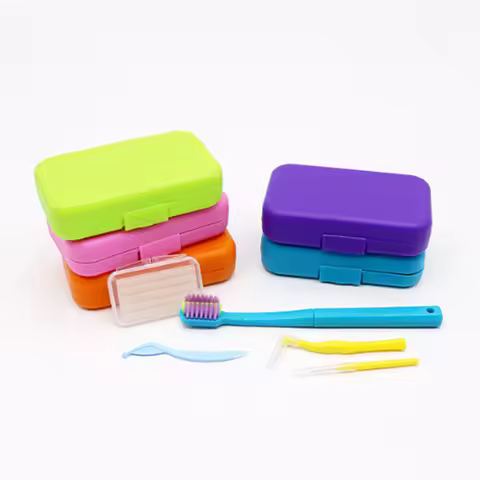 20 boxes Portable Dental Orthodontic Braces Cleaning Toothbrush Interdental Teeth Brushes and Ortho 