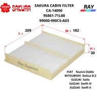 SAKURA CABIN FILTER CA14090 95861-71L00 SUZUKI Swift IV, Swift V
