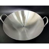 Stainless Steel Wok with Double Ears High Quality / Kuali Stainless Steel