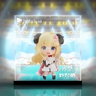 【AOWOBOX】Good Smile 黏土人 2066 Hololive 角卷綿芽 手辦 高透主題展示盒 展示箱 display box 亞加力 模型盒 亞加力展示盒 燈