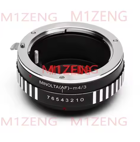 AF-M43 adapter ring for MINOLTA(AF) sony ma Lens to panasonic M4/3 GH4 GF1 GF3 GX8 G7 GF7 GH4 GM1 GX