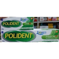 100% Authentic] POLIDENT/POLYDENT/12-Hour Dental Glue/GSK Denture Adhesive/FRESH MINT