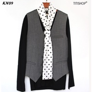 Scarf Shirt, Vest KN89