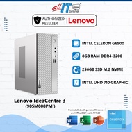 Lenovo IdeaCentre 3 07IAB7 90SM008PMI Desktop PC (Intel Celeron G6900/8GB/256GB/W11/H&S/3YR WRTY)