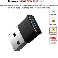 USB Bluetooth Adapter Dongle Audio Receiver Basues BA04 Tốc Độ Cao Bluetooth 5.0 Hoạt Động Tốt Trong