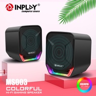Inplay MS003 Mini Multimedia RGB Speaker With RGB Light For  PC / Computer / Laptop / Dsektop