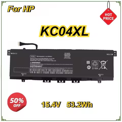 New KC04XL Laptop Battery for HP Envy X360 13-AG 13M-AQ 13-AH 13-AQ0010TU 13-AH0010TX HSTNN-IB8K HST