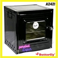 Butterfly Oven Kompor Oven Butterfly Black A2421 2 Susun Butterfly Oven Tangkring A 2421 Oven Tangkring Hitam Oven Tangkring Oven Murah Oven Hitam Butterfly