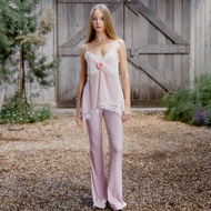 [พร้อมจัดส่ง]LACE CAMISOLE VINTAGE BOHO STYLE PINK