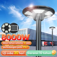 lampu jalan tenaga surya 12 jam Lampu jalan solar cell 8000 Watt otomatis outdoor Solar led Waterproof IP67/10 tahun garansi Lampu Sorot Surya