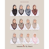 Tudung Ruffle Autumn In My Heart