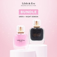 Lilith and Eve 2 In 1 Bundle Siren + Night Demon Eau De Perfume Parfum Minyak Wangi Fragrance Spray