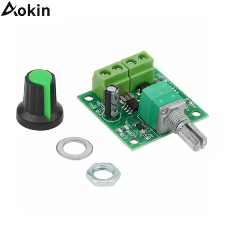 1/2/3PCS DC Voltage Motor Speed Controller 1.8v 3v 5v 6v 7.2v 12v 2A 30W DC Motor Speed Controller P