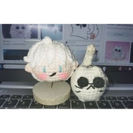 Gojo Satoru wool keychain