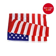 New 2x3 ft and 3x5 ft United States American Flag Bendera Amerika Syarikat berukuran 2x3 kaki dan 3x
