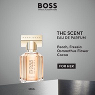 น้ำหอมผู้หญิง BOSS The Scent For Her Eau De Parfum - Honeyed Peach, Osmanthus Flower, Roasted Cocoa 