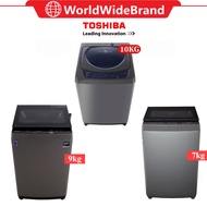 Toshiba Fully Auto Washing Machine 7kg/9kg/10kg AW-J800AM(SG)/AW-J1000FM(SG)/AW-UK1150HM(SG)