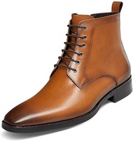 Mens Chukka Boots Mens Dress Boots Oxford Leather Boots Famal Chelsea Boots for Men