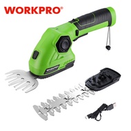 WORKPRO 7.2V Electric Cordless Grass&Shrub Shear Hedge Trimmer Weeding Shear Rechargeable Lithium-io