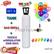 [Free Shipping]10L Original Helium Tank Set Gas Refill Cylinder Belon Gas🎈Party Event Decoration🎈