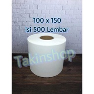 (Moza) Thermal Sticker Barcode Paper Label 100X150 A6 Size