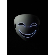 Luminous Smiley Leech Mask Phantom Thief Kidd Black Contractor Full Face Clown Smiley Mask Halloween