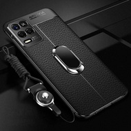 LIANPO For OPPO Realme 8 Realme 8i Realme 8 Pro Phone Case Luxury Ultra Slim Leather Pattern All-inc