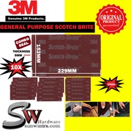 3M #7447 Scotch-Brite Hand Finishing Pads [10PCS / PACK]