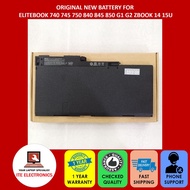 CM03XL HP ELITEBOOK 740 745 750 840 845 850 G1 G2 ZBOOK 14 15U BATTERY 50Wh E7U24AA CO06XL (NEW)