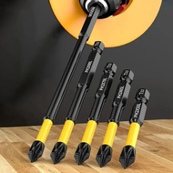 Magnetic PH2 Screwdriver Bit Set Anti Slip K5 Impact Resistant 25-150mm 6Pc