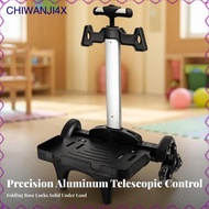[chiwanji4x] Backpack Trolley Cart Foldable Schoolbag Pull Cart Stair Climbing Wheels Rolling Frame 